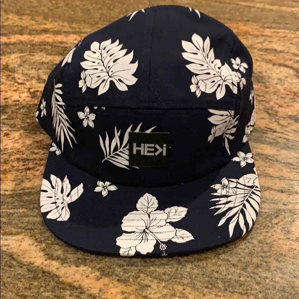 Floral Print Hat HEKI